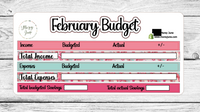 February Budget Kit (2 Options)