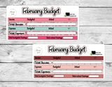 February Bundle - Deluxe Budget Kit (10) Sheets