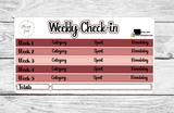 February Weekly Check-In - Two Options
