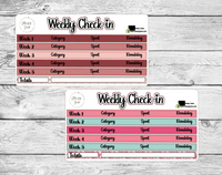 February Weekly Check-In - Two Options