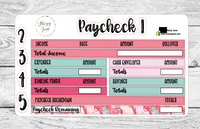 February Paycheck to Paycheck Kit - Two Options