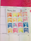 Pay Day Flag Planner Stickers - Multiple Options