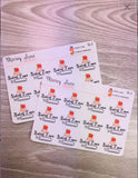 Student Loan Bill Due Icon Stickers