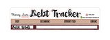 October Debt Tracker Kit- Two Options