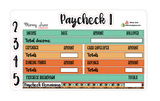 November Paycheck to Paycheck Kit - Two Options