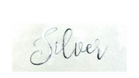 FOILED Month Script Stickers - Choose your foil!