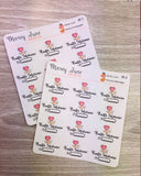 Health Insurance Bill Due Icon Stickers