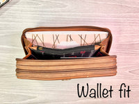 Customized Laminated Cash Envelope Set - Rose Gold & Green