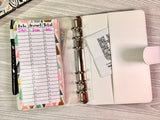 Sinking Fund & Cash Envelope Binder