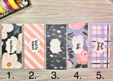 Customized Laminated Cash Envelope Set - Floral 4
