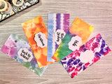 Customized Laminated Cash Envelope Set - Tie Dye 1