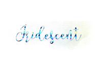 FOILED Month Script Stickers - Choose your foil!