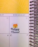 Mortgage Bill Due Icon Stickers